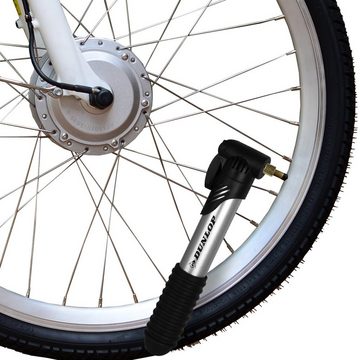 Dunlop Fahrradpumpe Mini, Fahrradluftpumpe Luft Ventil Tragbar Handpumpe