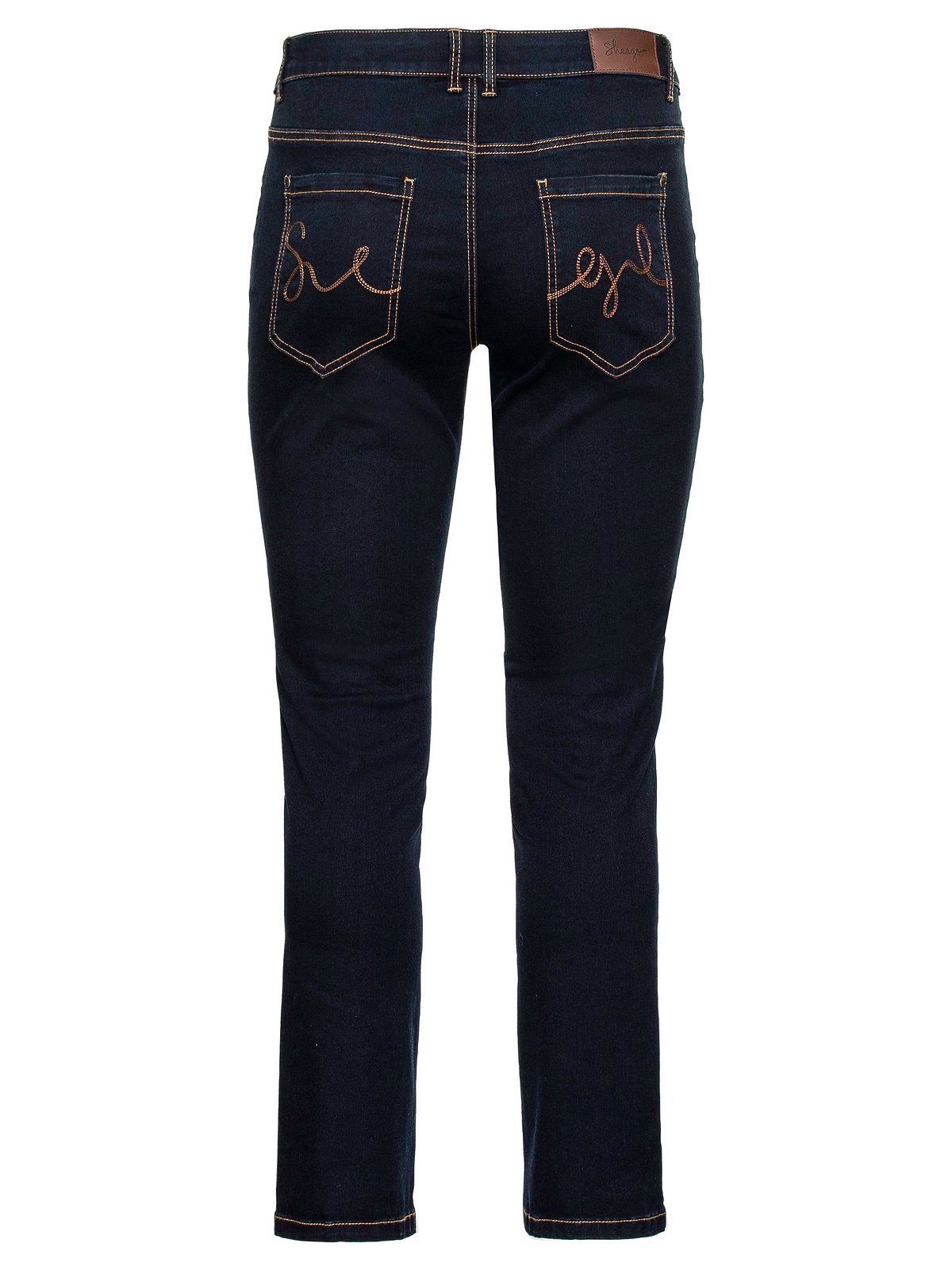 im blue 5-Pocket-Stil Denim Sheego Stretch-Jeans black Große Größen