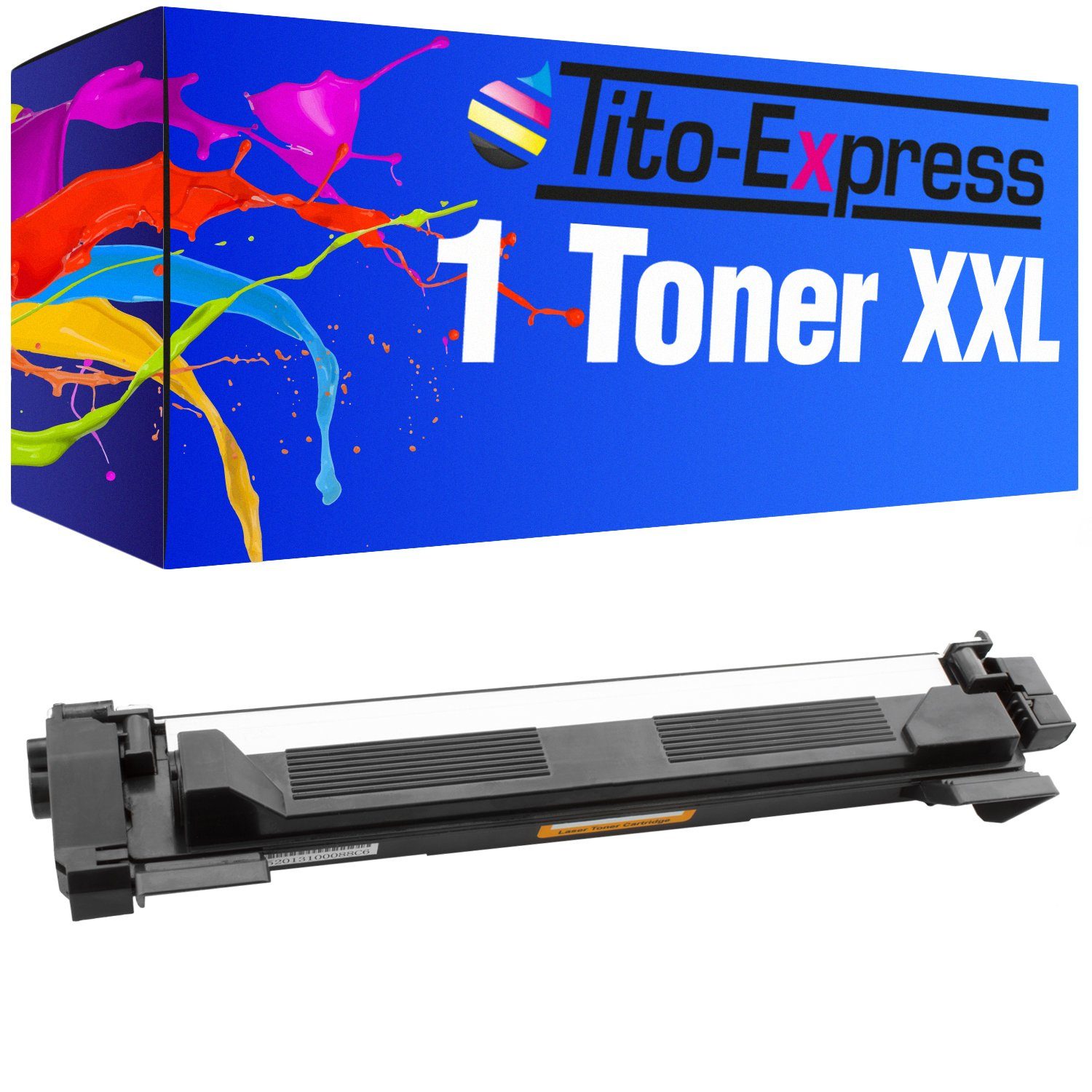 Tito-Express PlatinumSerie Tonerpatrone ersetzt Toner Brother TN-1050  Brother TN 1050 BrotherTN1050, (1x Black), für DCP-1510 DCP-1610W DCP-1612W  DCP-1512 MFC-1910W MFC-1810 HL-1110