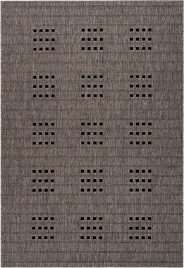 Teppich Farum, Bruno Banani, rechteckig, Höhe: 5 mm, In- und Outdoor-Teppich, Wetterfest & UV-beständig, besonders flach