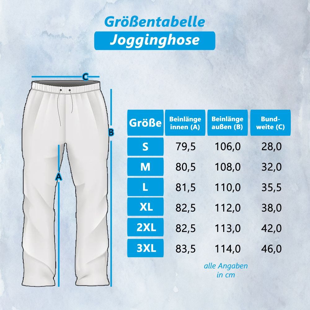 G-graphics Sweatpants Die mit dem Hund geht! Jog Pants mit Print / Aufdruck – Bild 4 von 5