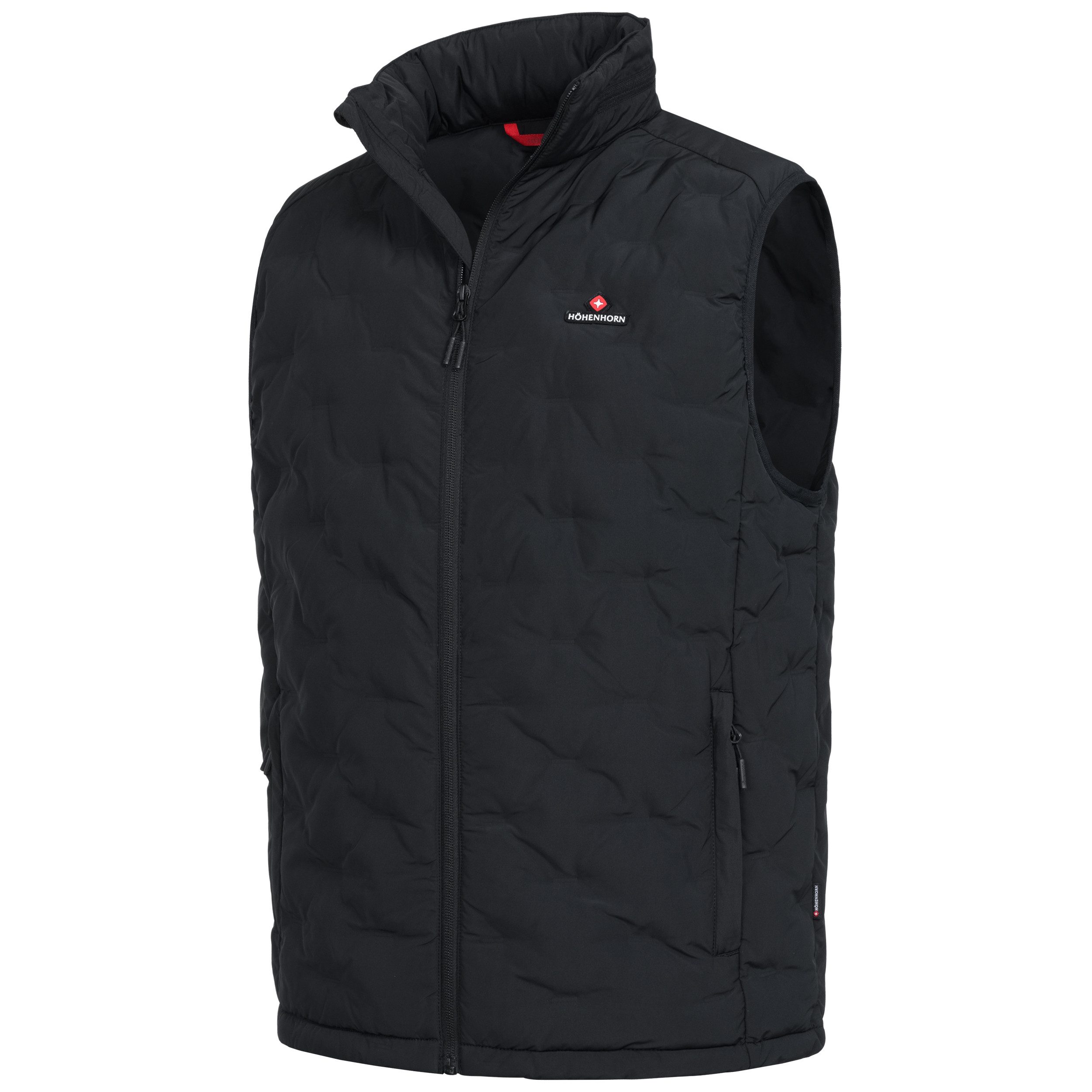 Höhenhorn Steppweste Gugging Herren Weste für Männer Steppjacke Sportjacke Freizeitjacke Regenkapuze im Kragen