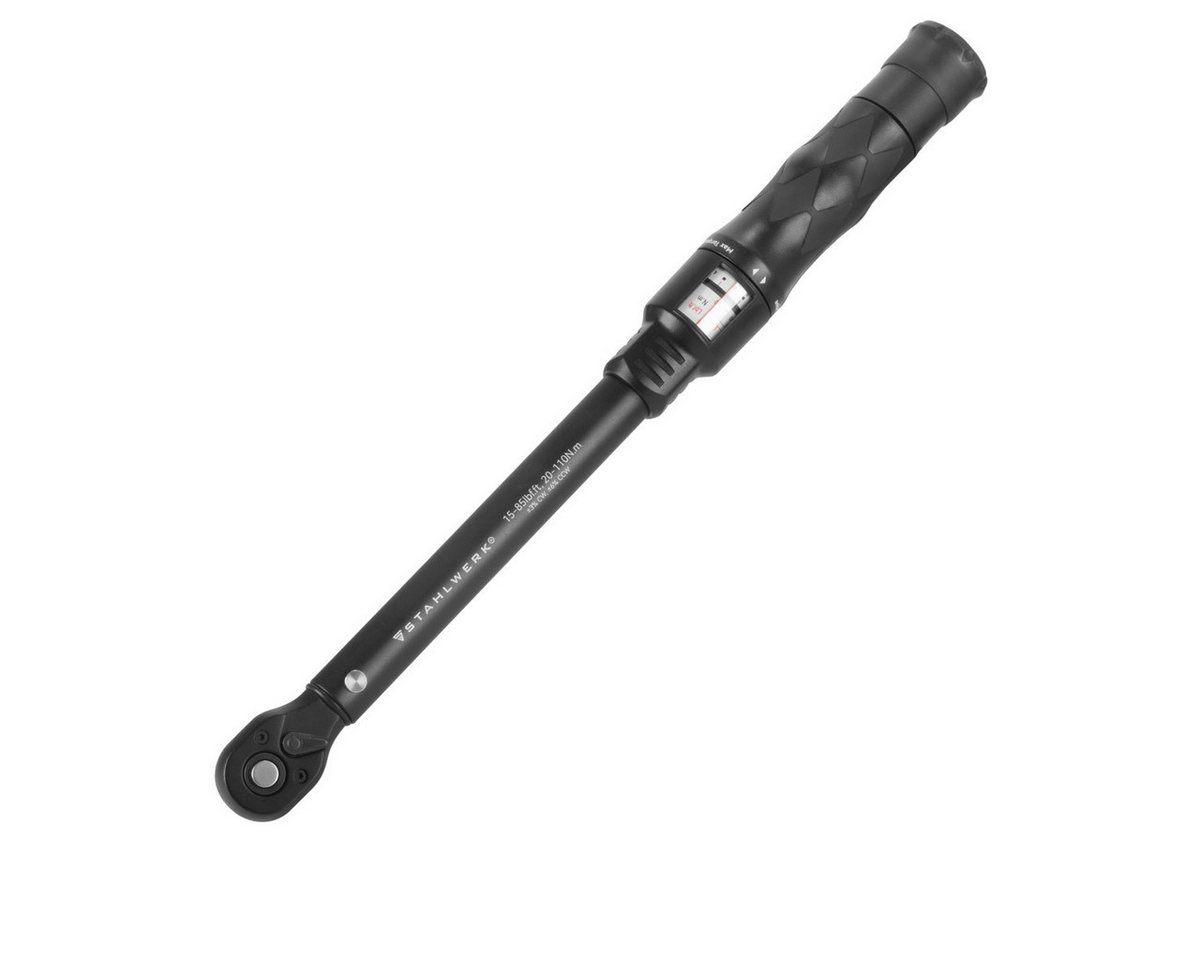Thumbnail - STAHLWERK Drehmomentschlüssel Drehmomentschlüssel TWS-110 ST 20-110 Nm 3/8“ (Packung, 1 St), Antrieb 6.3 mm (1/4) / 10 m...
