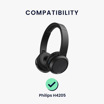 kwmobile 2x Ohr Polster für Philips H4205 HiFi-Kopfhörer (Ohrpolster Kopfhörer - Kunstleder Polster für Over Ear Headphones)