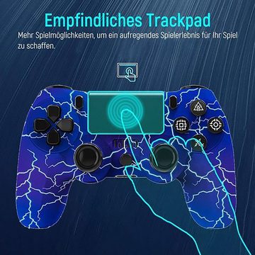 Gontence Wireless Controller für PS4, Gamepad (600mAh PlayStation 4-Controller) Controller (1 St)
