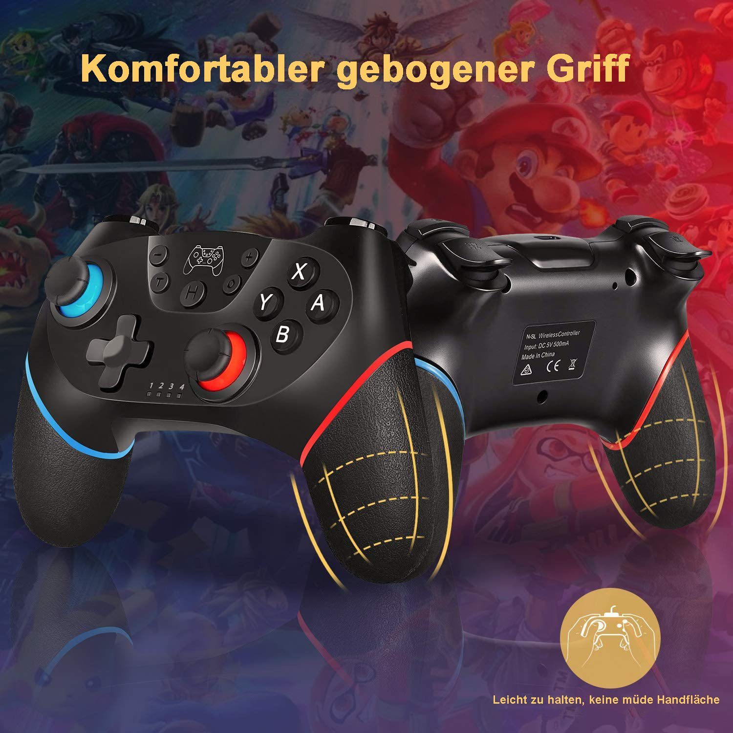 Gamepad Nintendo Switch für Gamepad Controller Haiaveng