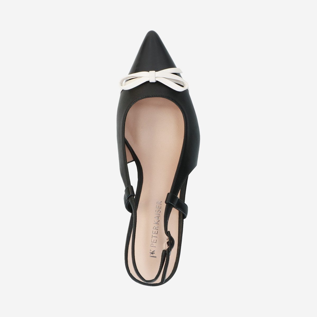 Peter Kaiser Peter Kaiser 79609 022, Peeptoes & Slingpumps, Schwarz, Damen Peeptoepumps