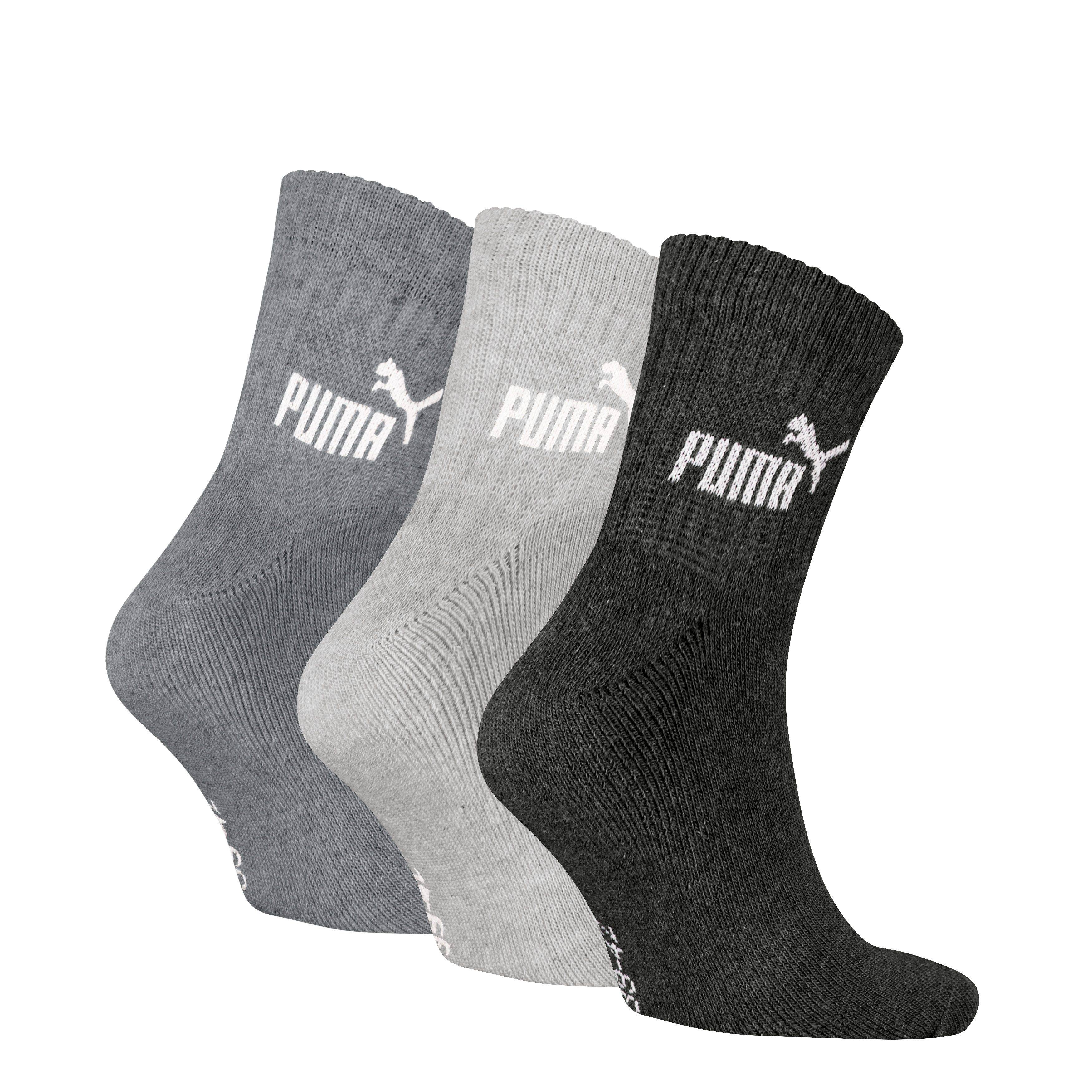 PUMA Unisex Sport Socken ELEMENTS UNISEX SHORT CREW 3er Pack günstig online kaufen