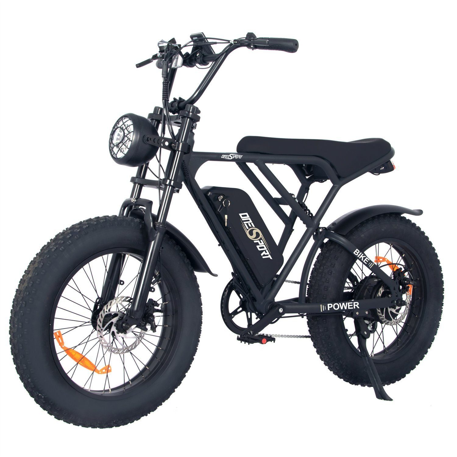Fangqi E-Bike 20Zoll E-bike, Shimano 7-Gang,48V 816Wh,max 25km/h, Heckmotor, (Optionaler Gashebel: Nach dem Einbau des Gashebels kann ein rein elektrischer Modus erreicht werden, Fahrmodi: Pedal-Modus und Power-Assist-Modus)