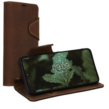 kalibri Handyhülle Hülle für Google Pixel 8 Pro, Leder Handyhülle Handy Case Cover - Schutzhülle Lederhülle