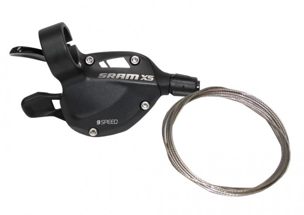 Schalthebel SRAM Trigger X.5 9-fach hinten - präzise MTB-Schaltperformance mit 1:1