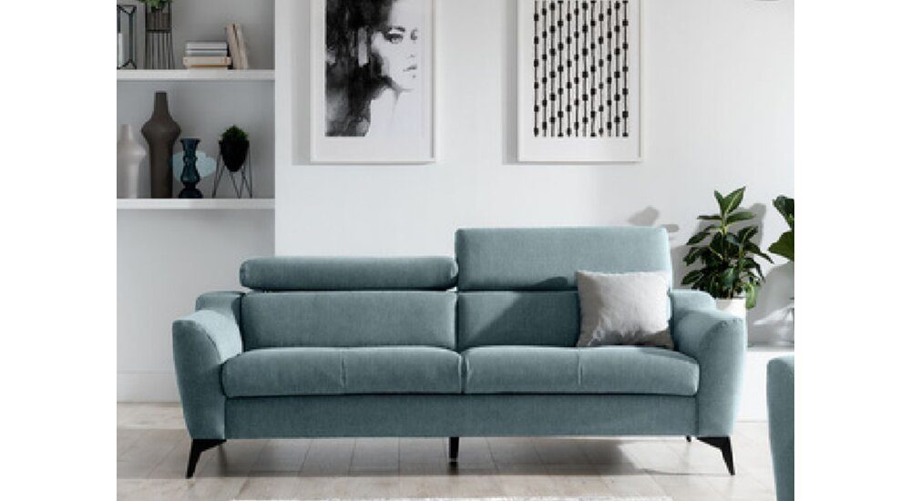 Stylefy 3-Sitzer Pendleton, 2-Sitzer, Sofa, mit Armlehnen und Rückenlehne, frei im Raum stellbar, Sitzkomfort, Modern Design, mit Relaxfunktion