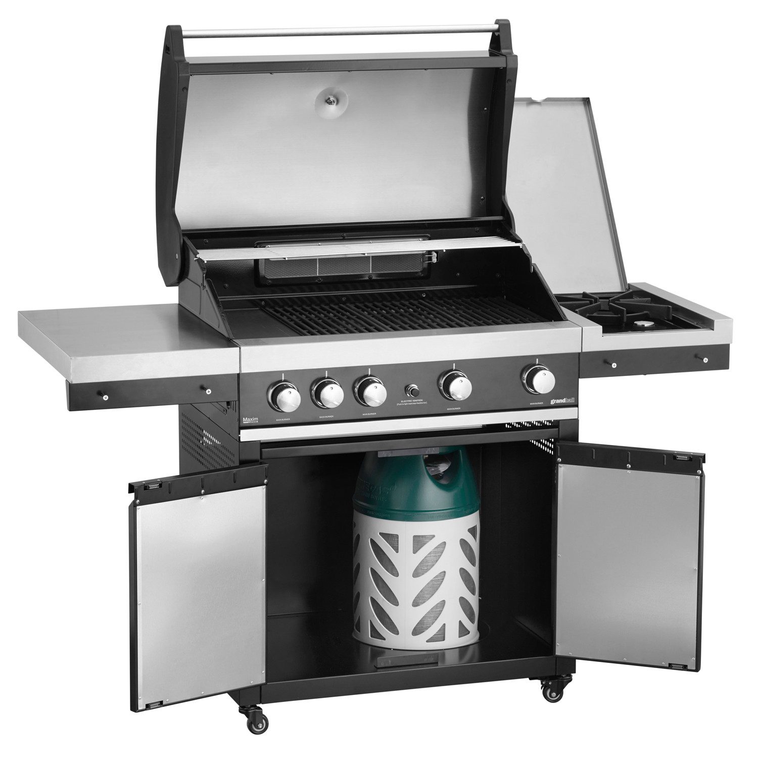 GrandHall Gasgrill Grandhall Maxim G4 Trolley Gasgrill