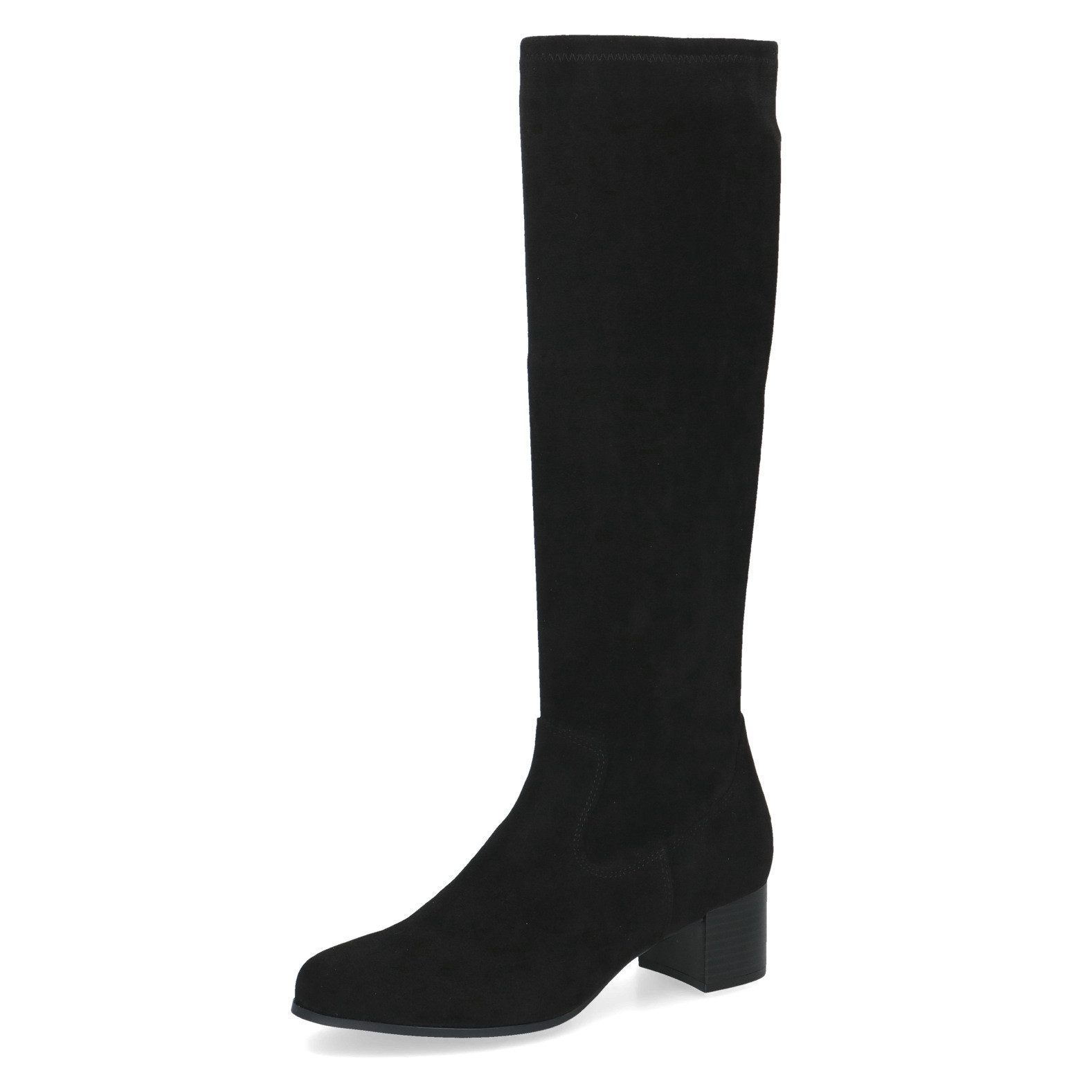 Caprice Stiefel Blockabsatz, Langschaftstiefel mit Stretch-XS-Schaft