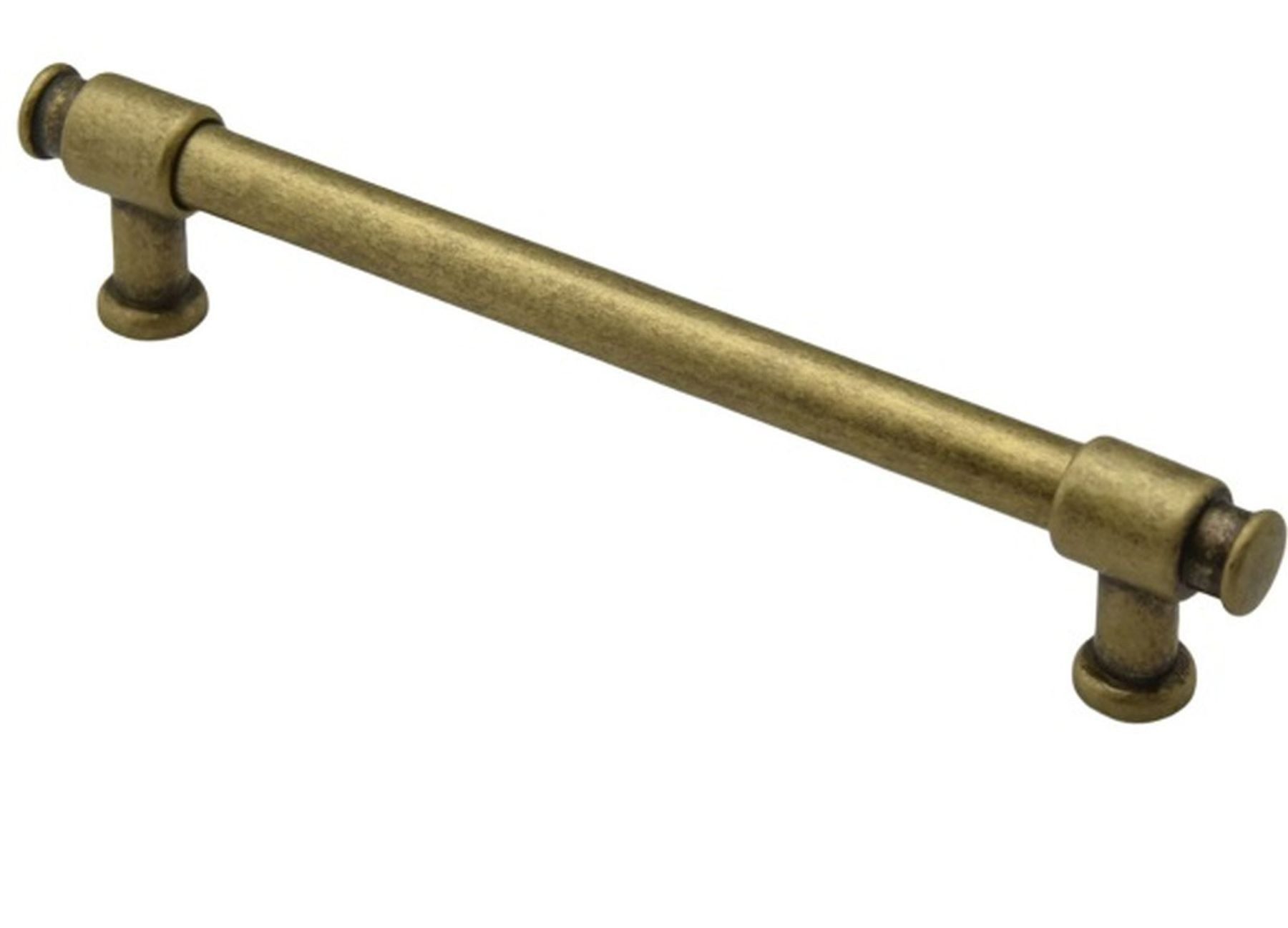 livingpoint24 Möbelgriff Möbelgriff BA 128-192mm Küchengriff Altmessing Messing brüniert Vintag (1-St., 19), Vintage