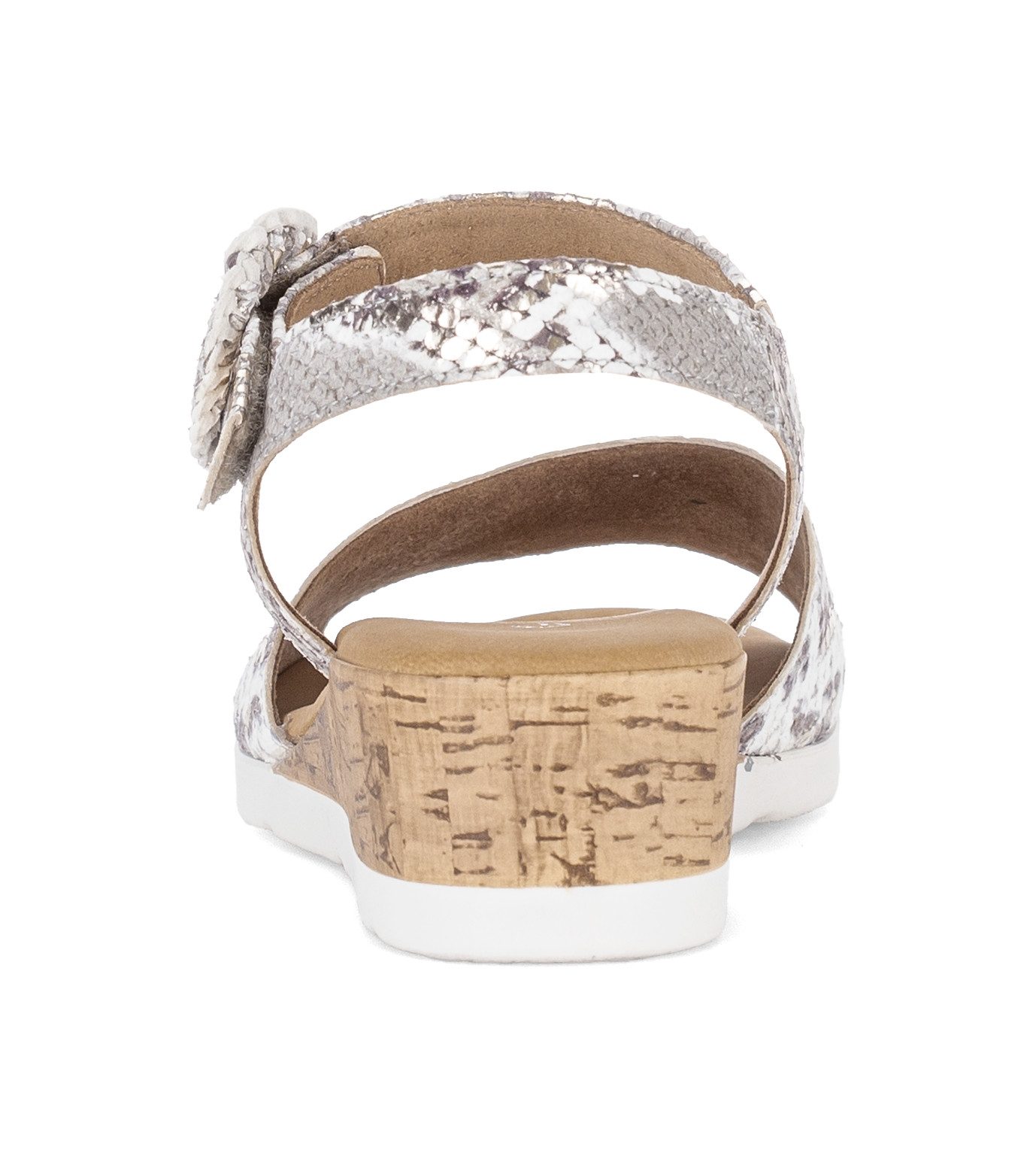 Gabor Malta Keilsandalette Sommerschuh, Riemchensandale in Komfortweite H (sehr weit)