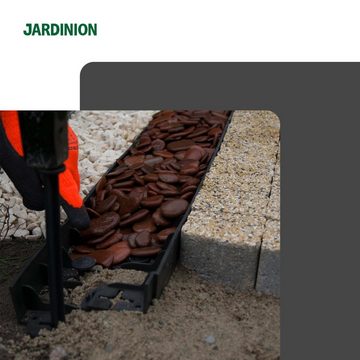 Jardinion Rasennagel, Rasenkantennagel aus PVC für Rasenkanten Beeteinfassung, 1-St., Umrandung Gartenbeet, wetter- und witterungsbeständiges Material