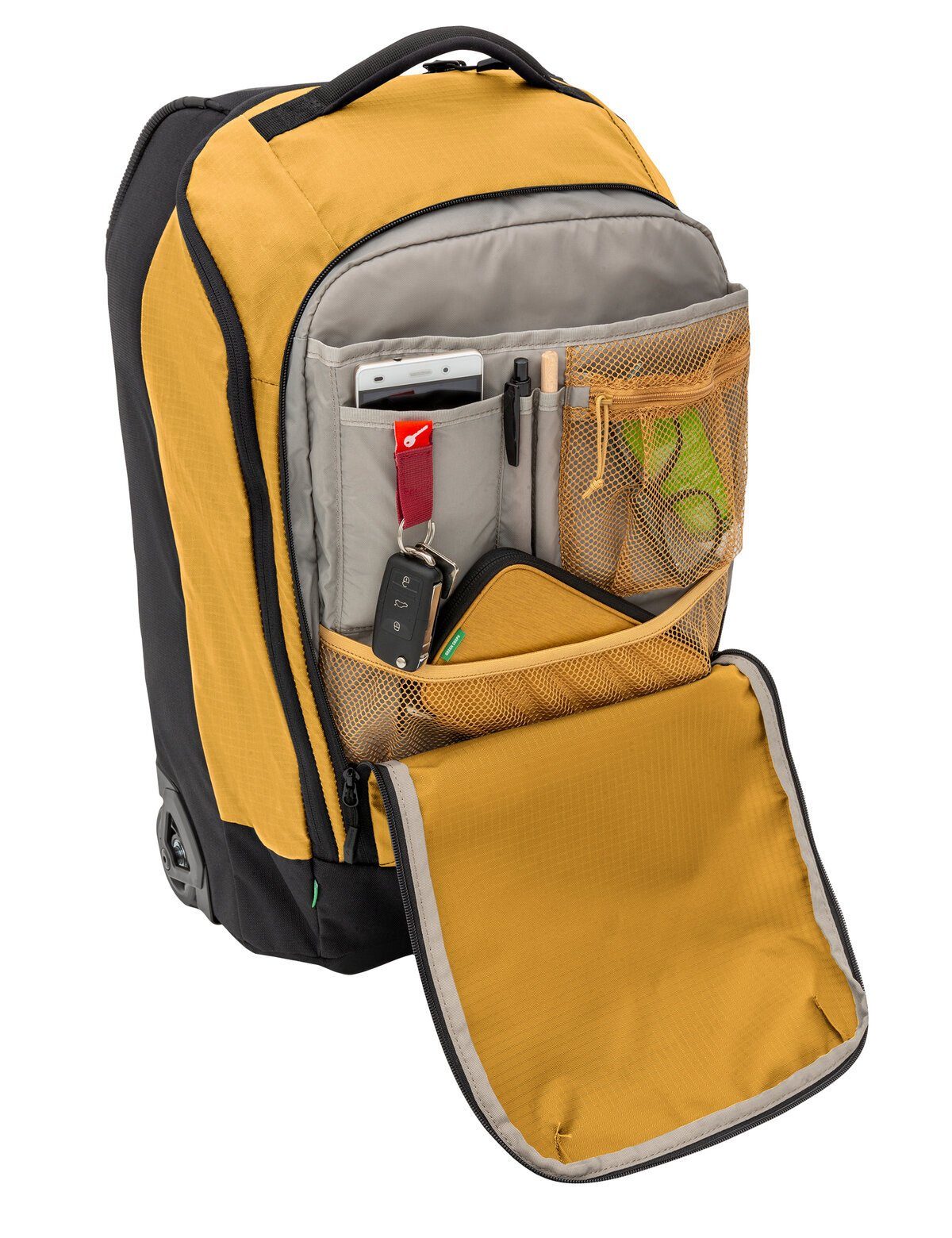 VAUDE Trolley CityTravel Carry-On, 2 Rollen, Reisetasche mit Rollen und Teleskopgriff