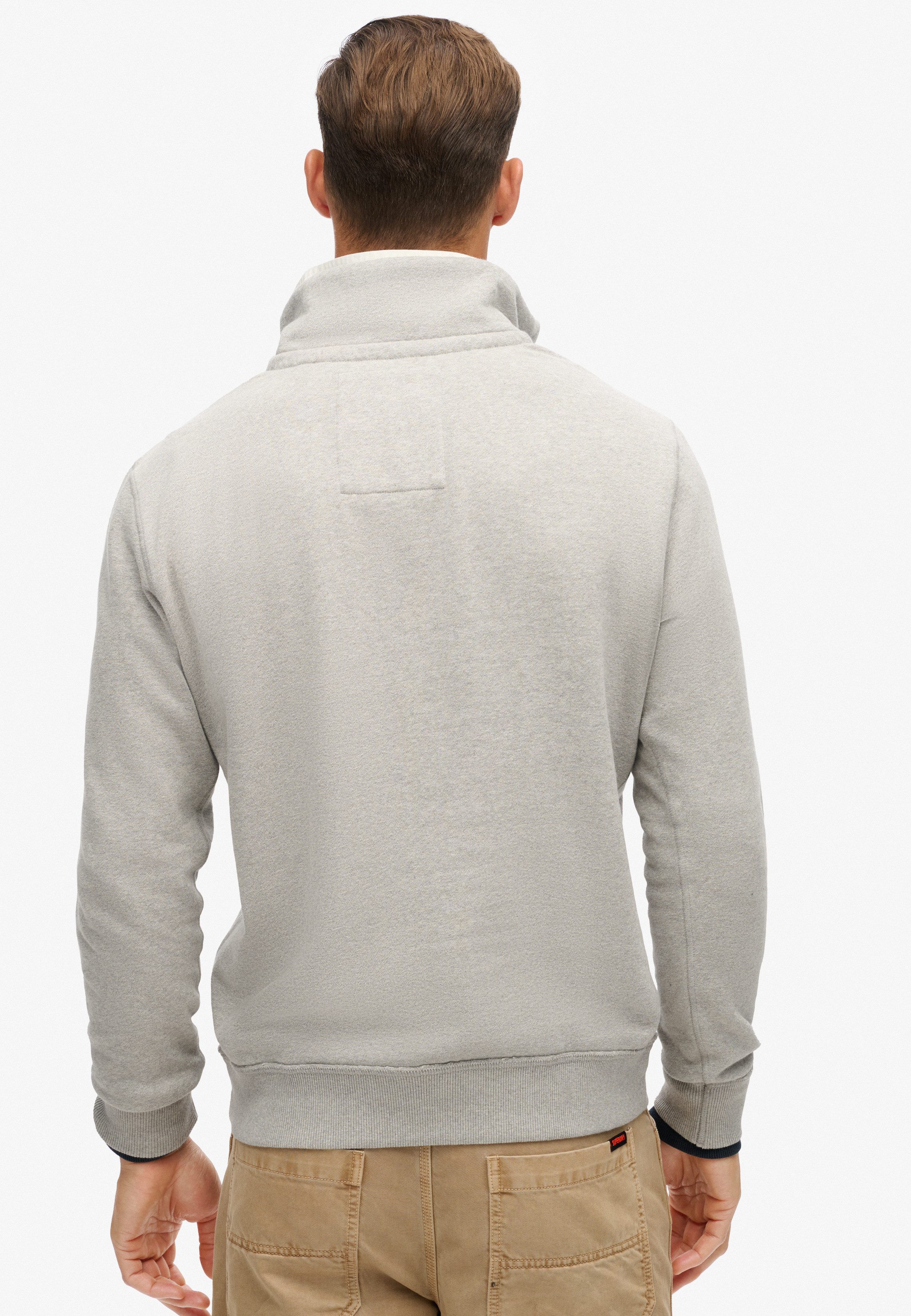 Superdry Sweatshirt VINTAGE ATHLETIC ZIP HENLEY günstig online kaufen