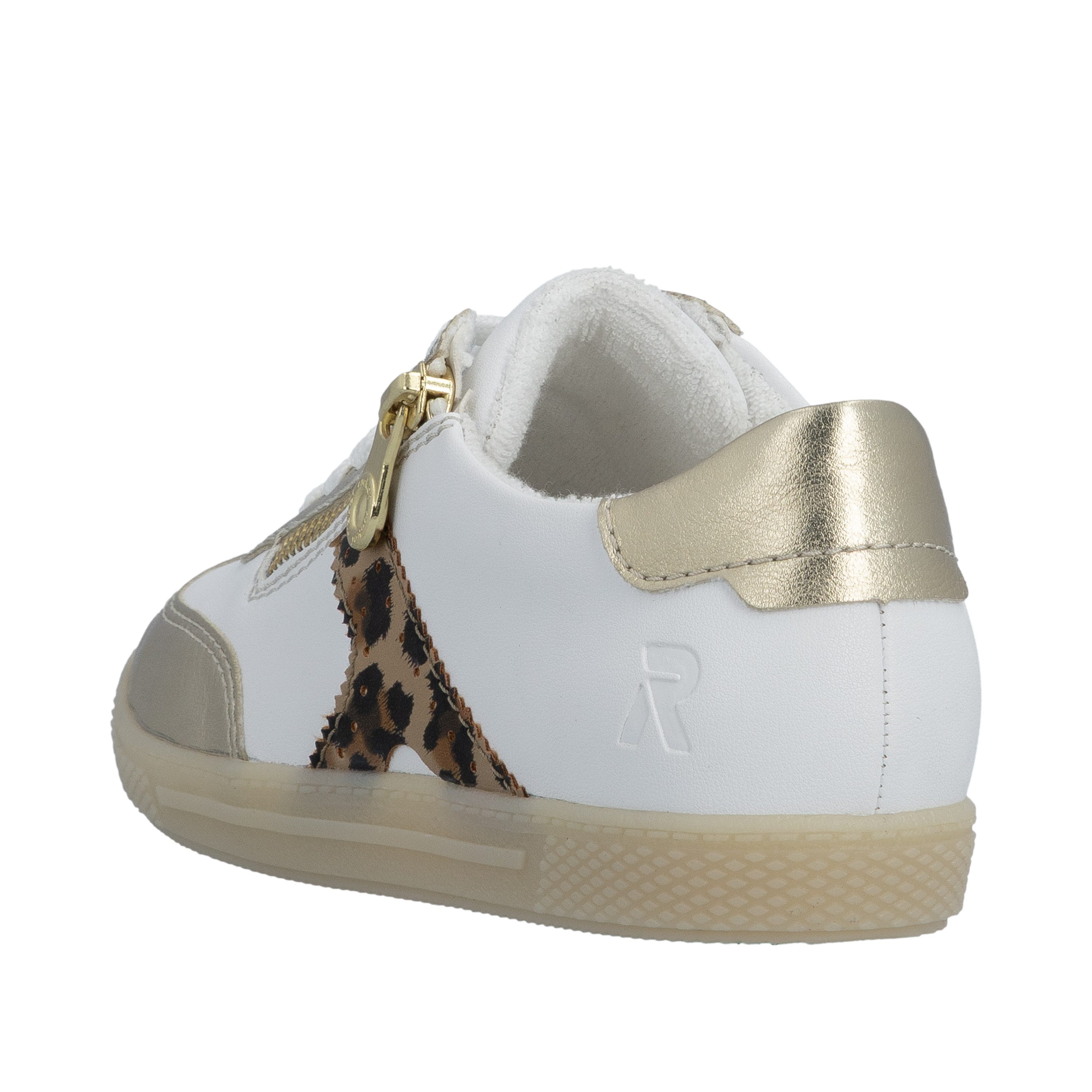 Rieker Sneaker Halbschuh, Freizeitschuh, Schnürschuh mit Reißverschluss günstig online kaufen