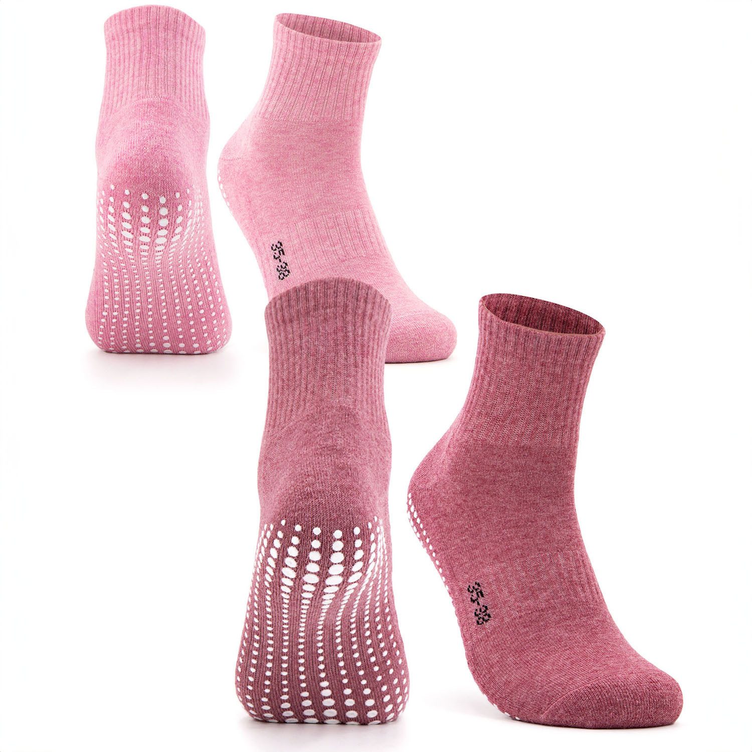OCCULTO Sportsocken Damen Stoppersocken 2-4er Pack (Modell: Madeleine) (2-P günstig online kaufen