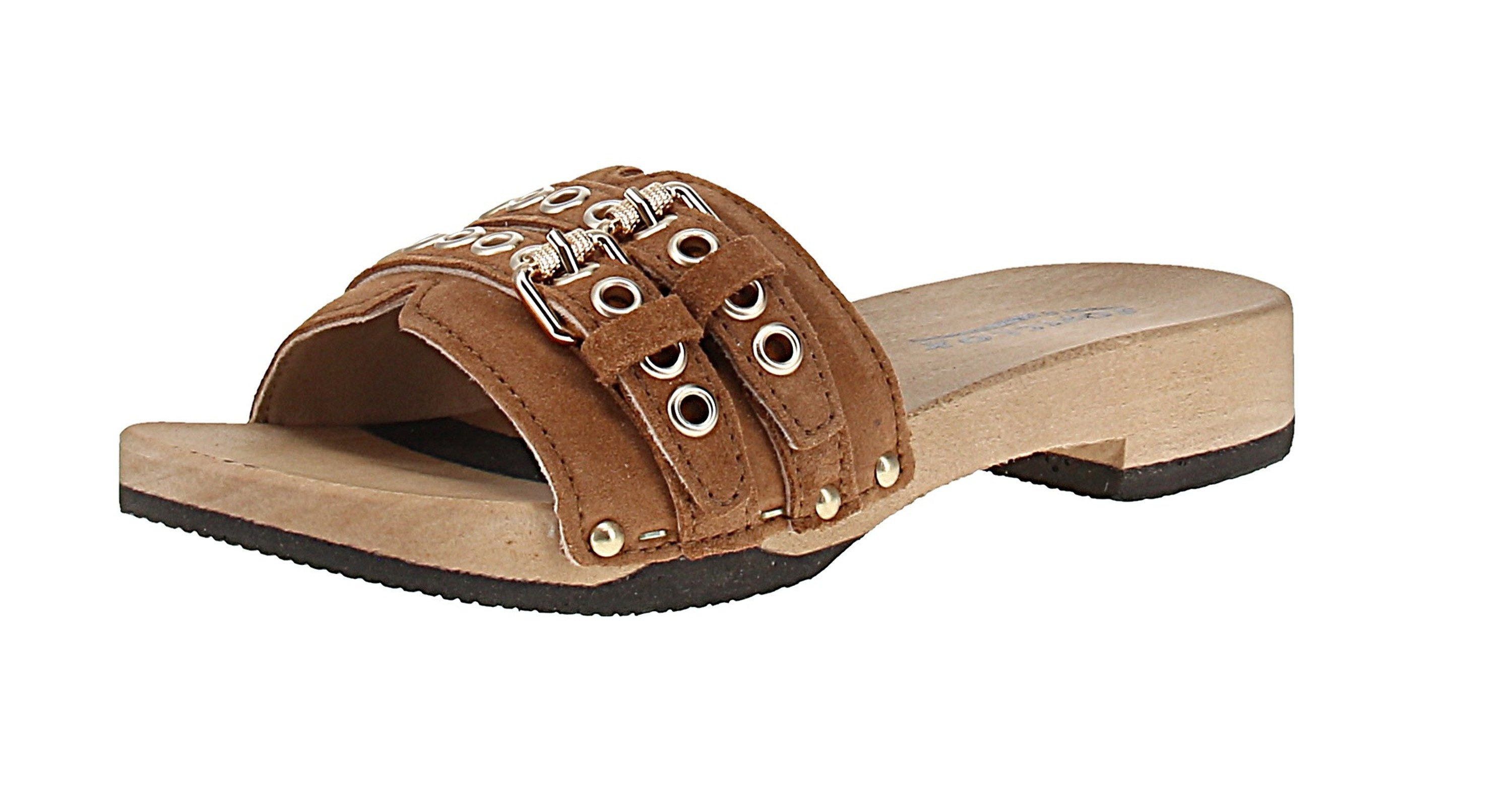 Softclox Softclox S3664 Benita Kaschmir - Damen Pantolette - 01-Whiskey Sandale