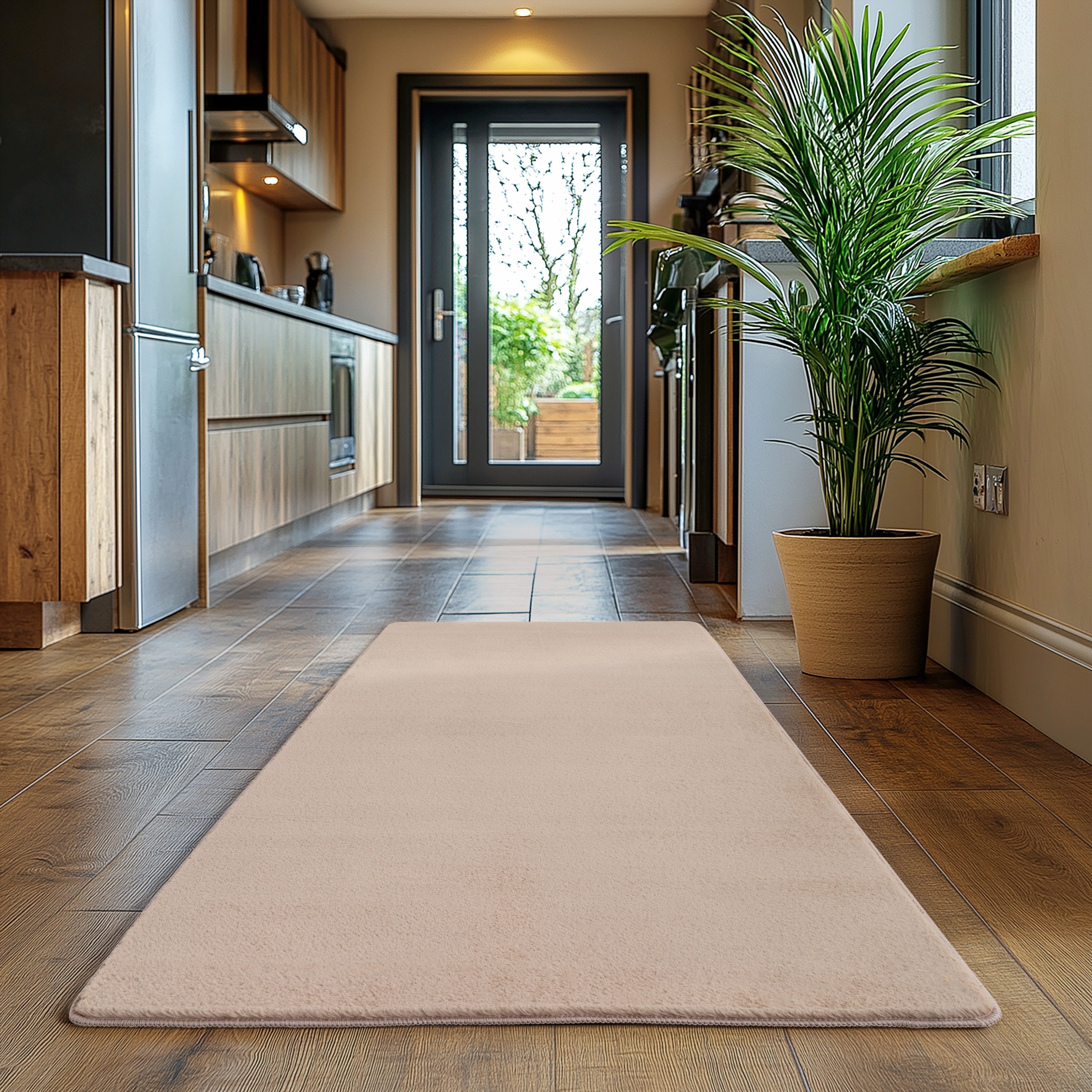 SIMPEX24 Teppich Unicolor - Einfarbig, Läufer, Höhe: 11 mm, Perfekt geeignet für Wohnzimmer, Schlafzimmer,Kinderzimmer
