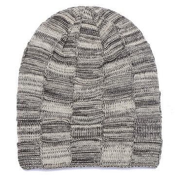 DonDon Beanie Damen warme Schlauchmütze Strickmütze (Packung, 1-St) Wintermütze, Beanie mit Flechtmuster und Teddyfleece