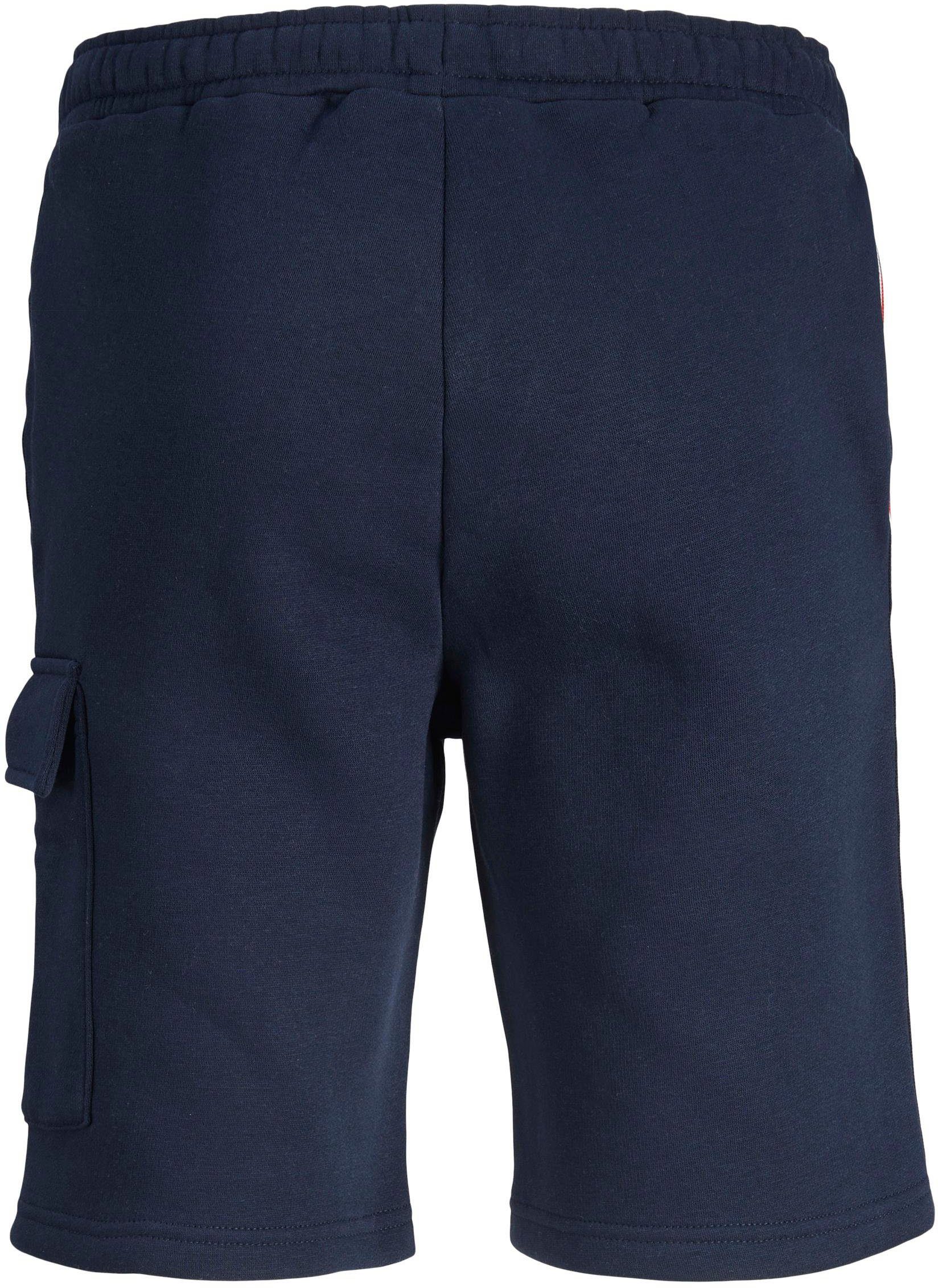 Jack Jones Cargoshorts JPSTATLAS dunkelblau SWEAT & CARGO Junior