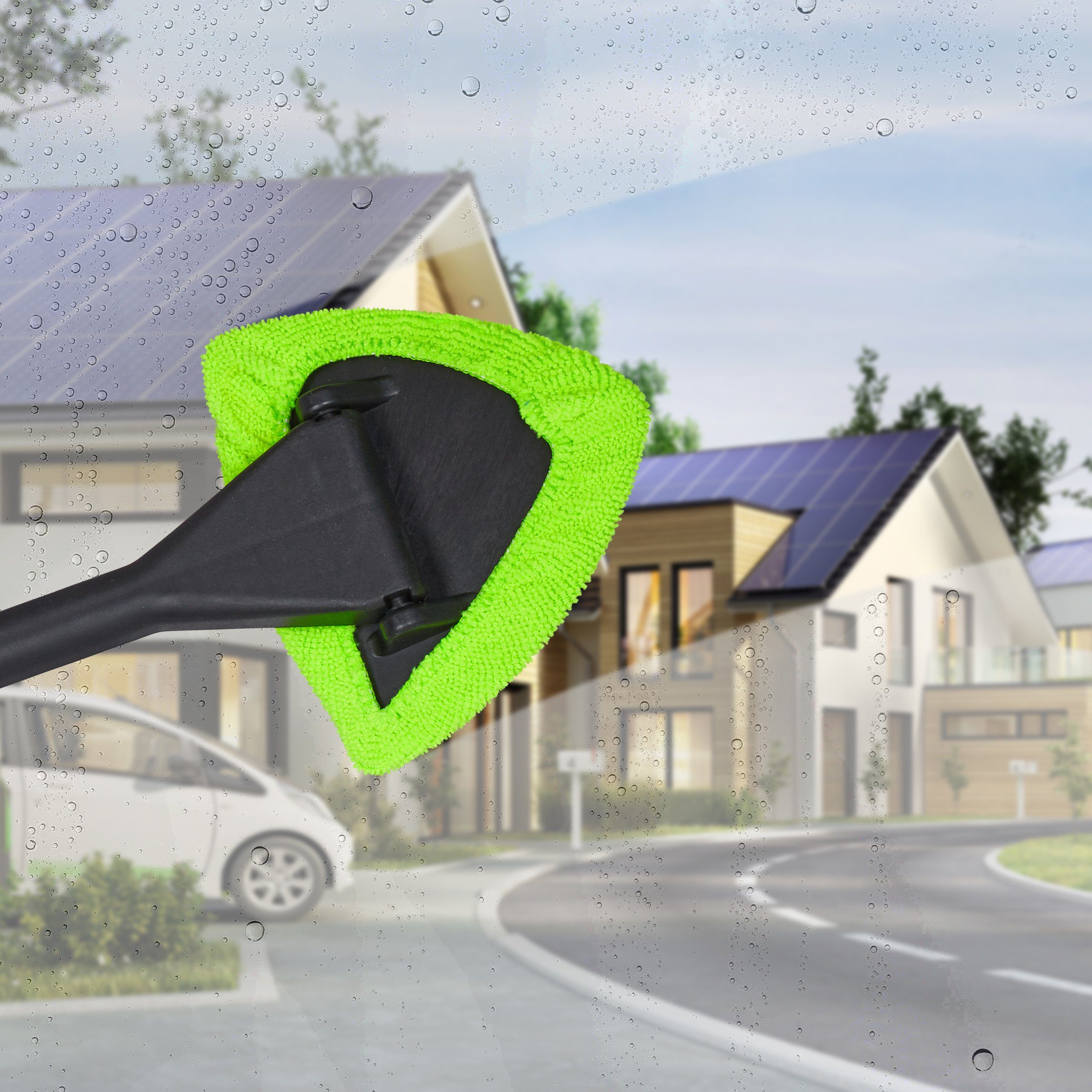 relaxdays Eiskratzer Autoscheiben Reiniger Innen 2er Set