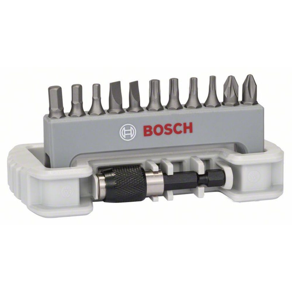Bit-Set Bosch Accessories 2608522131 Bit-Set 12teilig Schlitz, Kreuzschlitz P