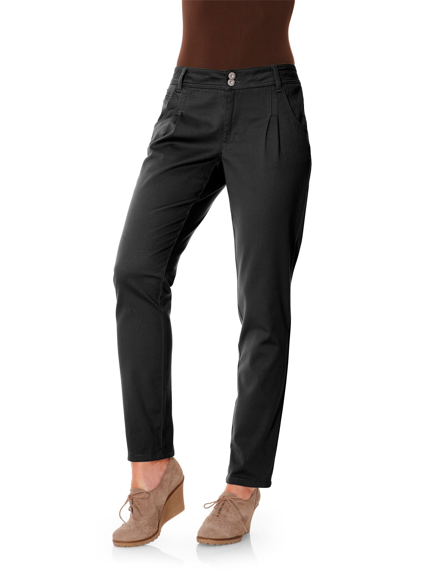 heine Jerseyhose Chino-Hose normal