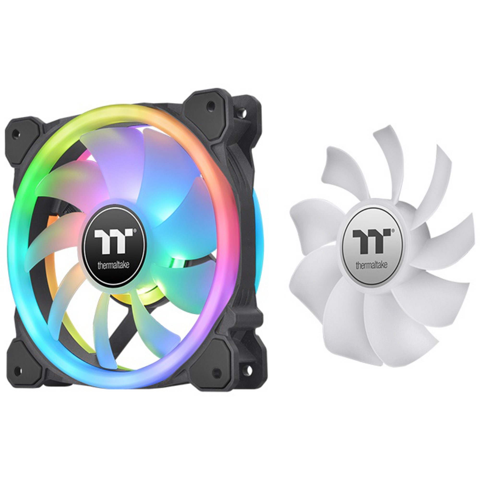 Thermaltake Gehäuselüfter Thermaltake SWAFAN 14 RGB 140x140x25, Gehäuselüfter, (3er Pack, inkl