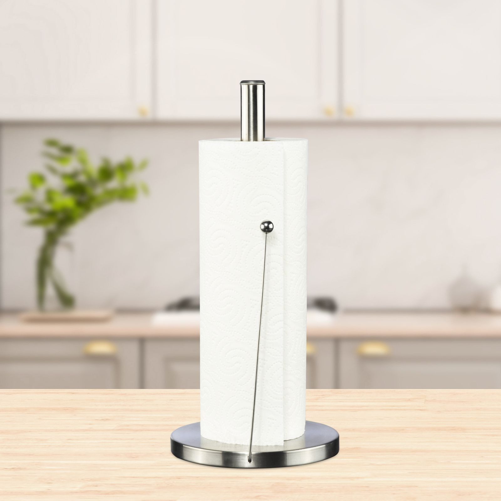Gravidus Küchenrollenhalter Edelstahl Küchenrollenhalter Küchenpapierhalter Rollen Halter Papier