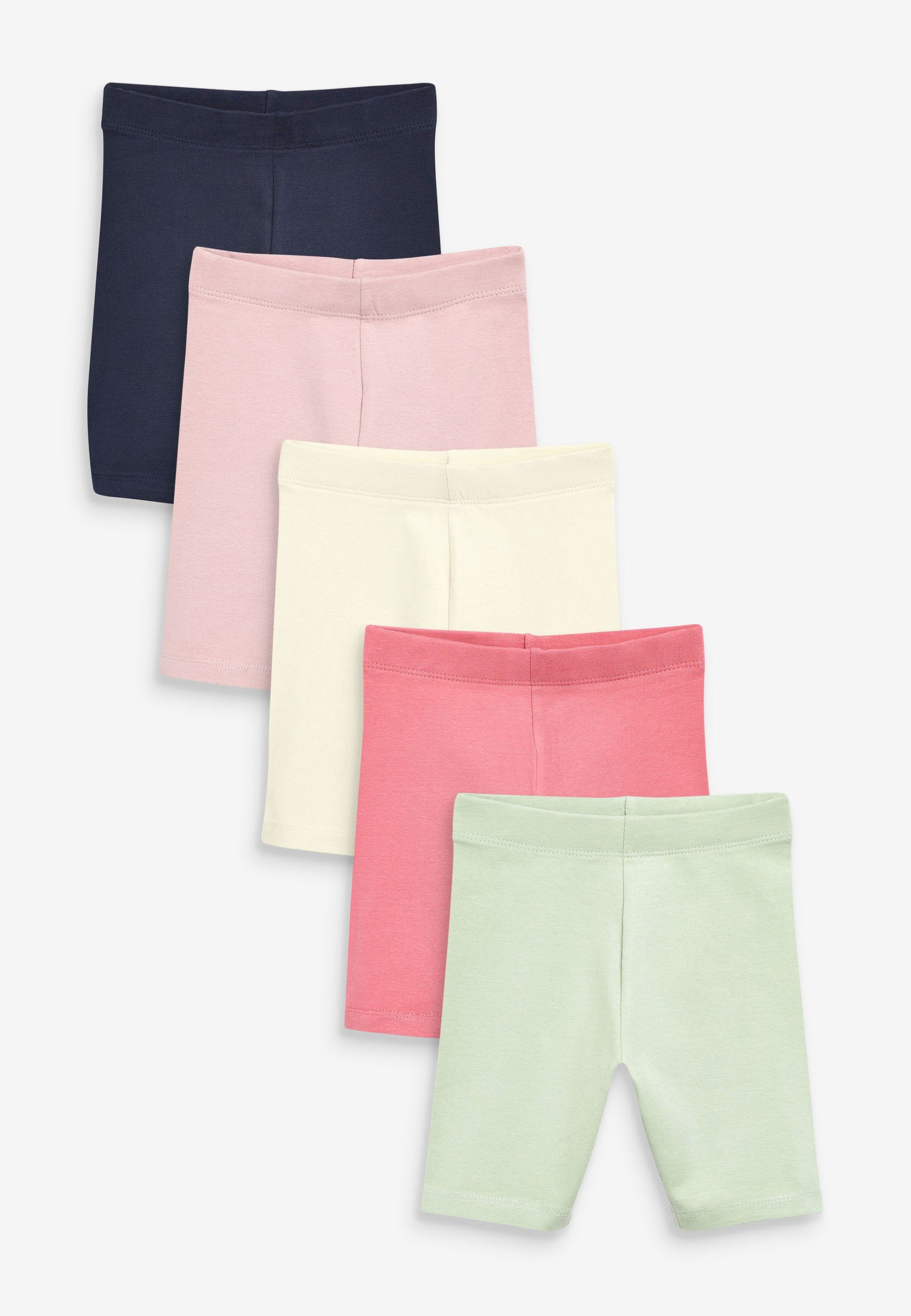 Baumwolle Multi aus (5-tlg) Sweatshorts 5er-Pack Next Shorts