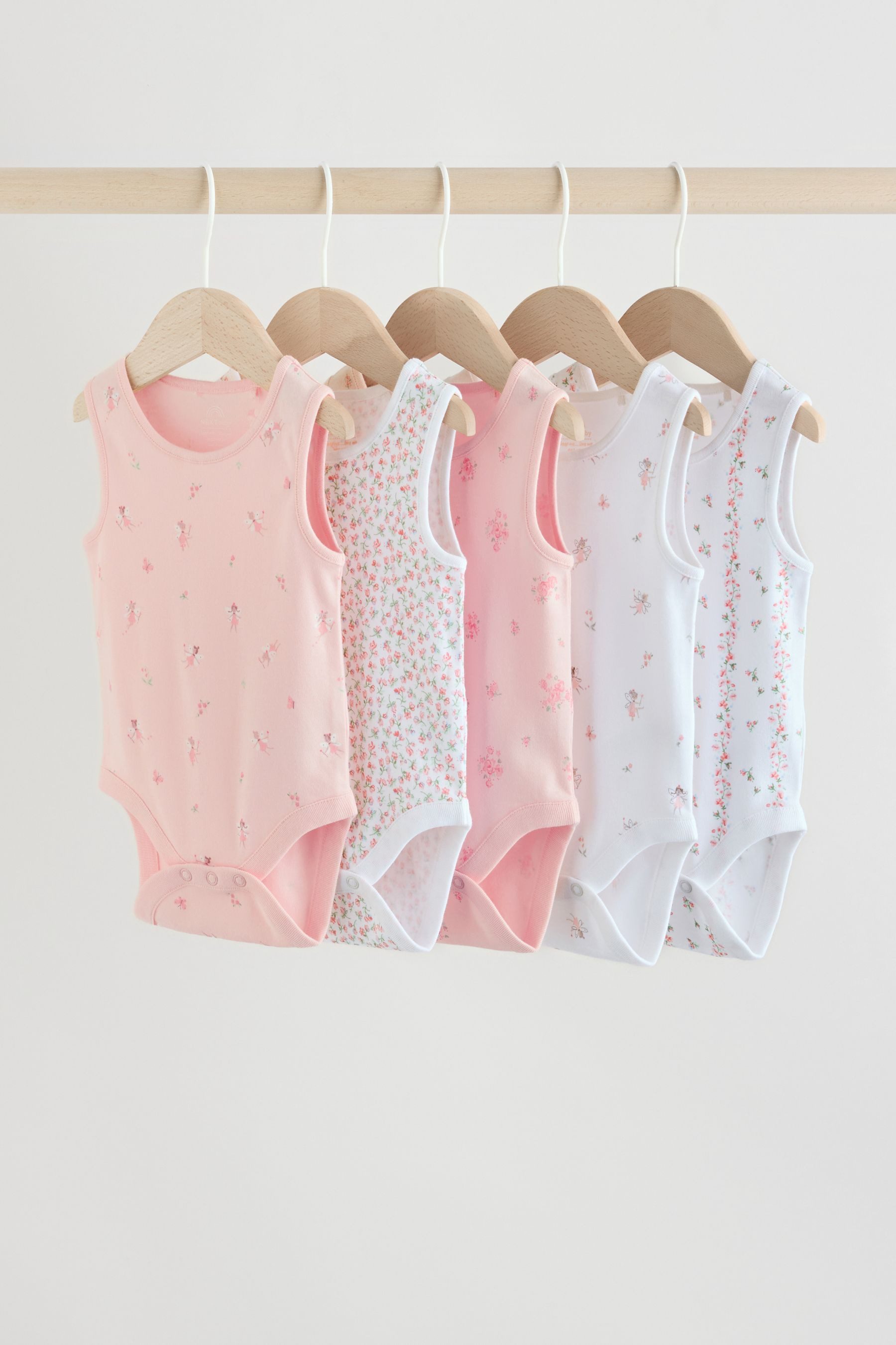 Next Body Trägerbodys für Babys, 5er-Pack (5-tlg)
