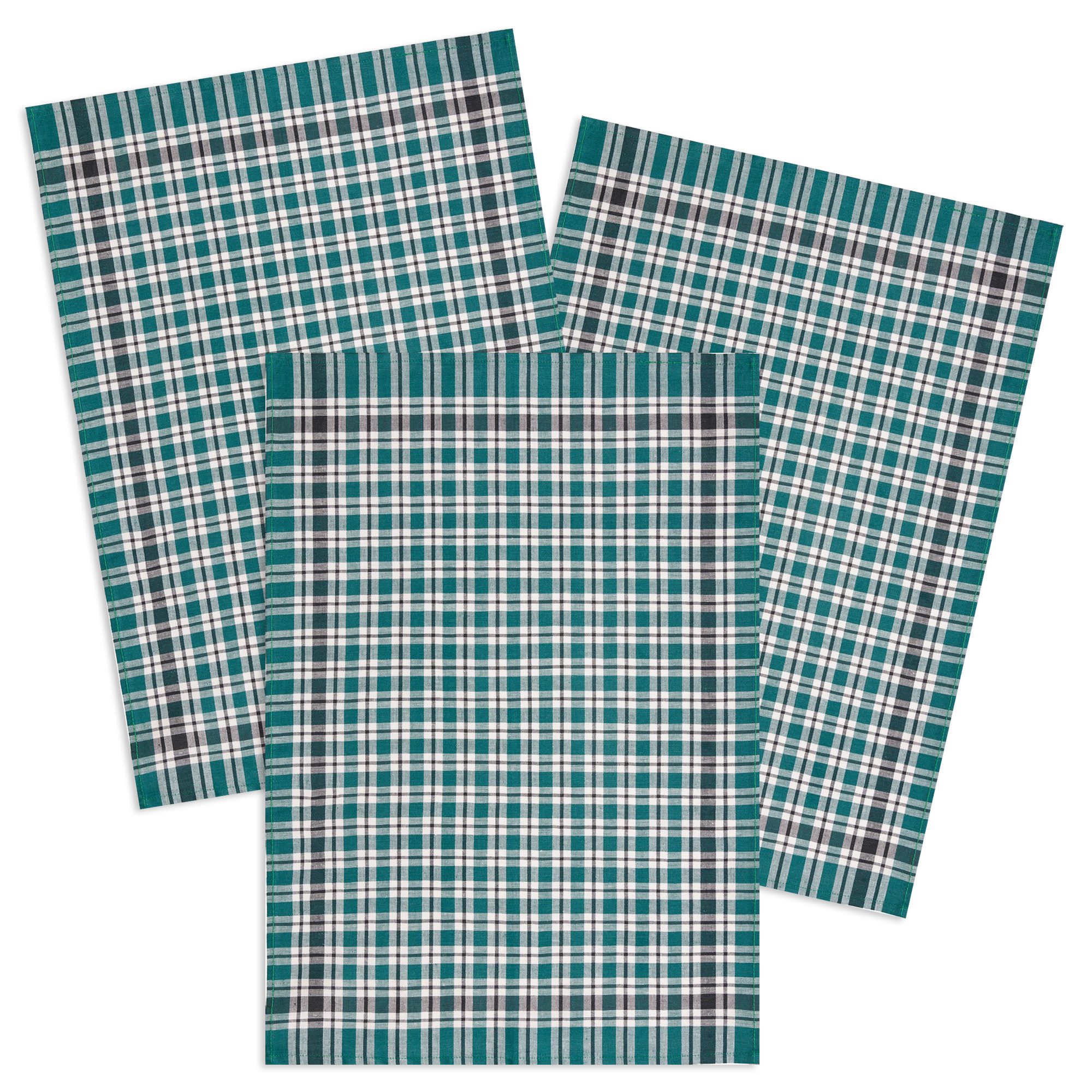 Kracht Geschirrtuch Wäschekaro, (Set, 3-tlg., 3-teilig), günstig online kaufen
