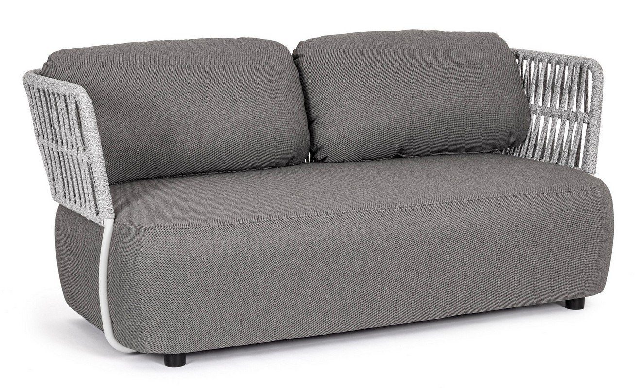 Sofa Sofa Couch Seilgeflecht Palmer Natur24 Sofa 167x86x79cm