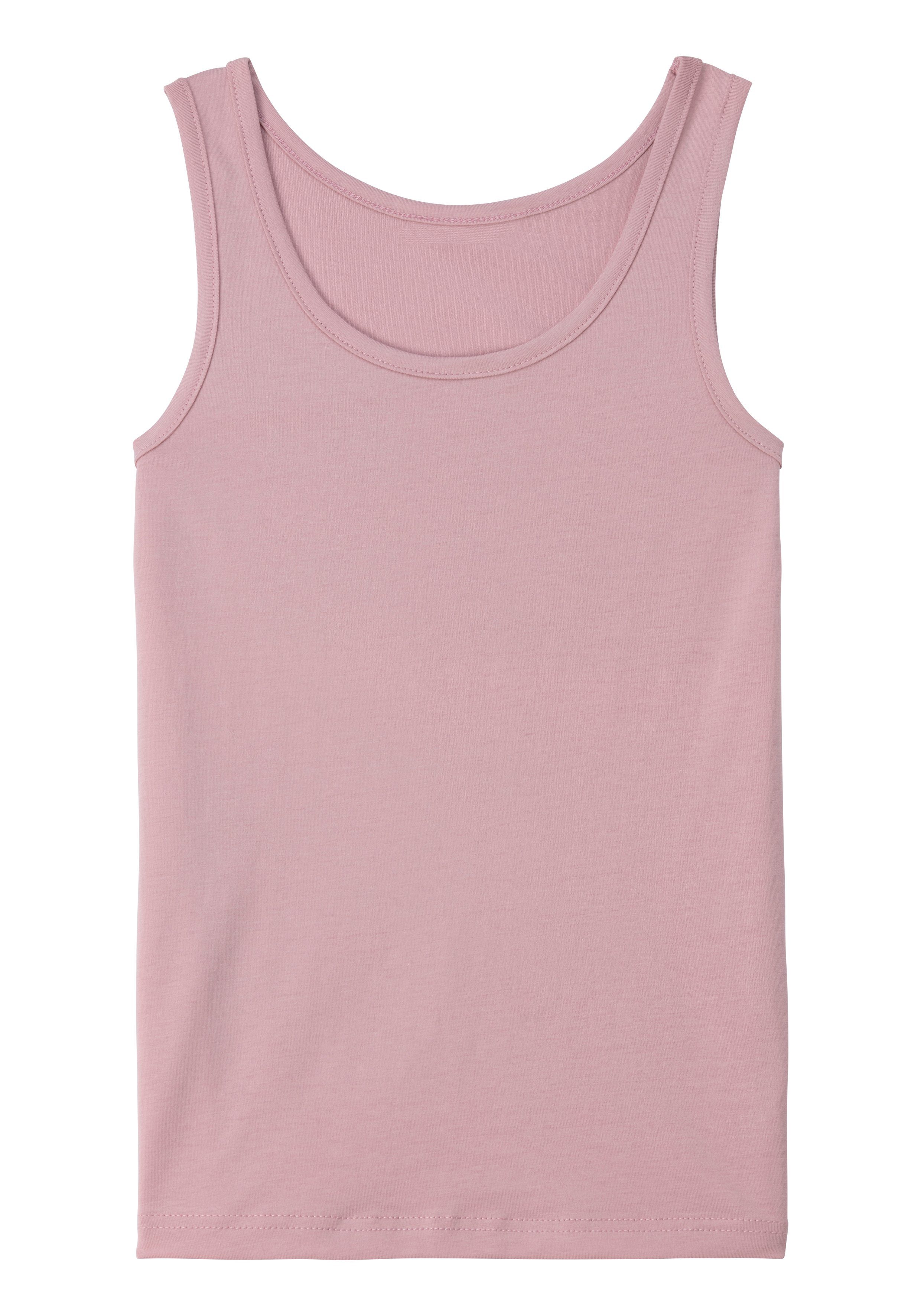 Vivance Unterhemd (Packung, 2-St) in schlichtem Design, Tanktop, Unterziehshirt