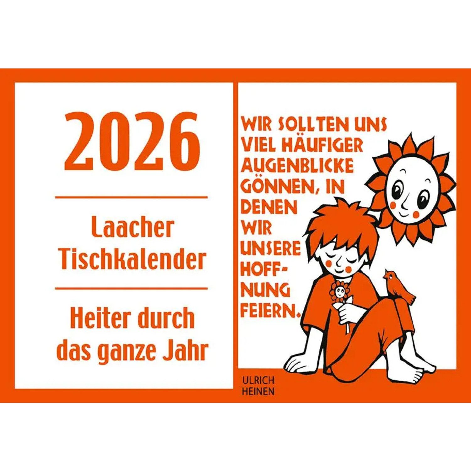 Maria Tischkalender Laacher Tischkalender Heiter durch das Jahr 2026