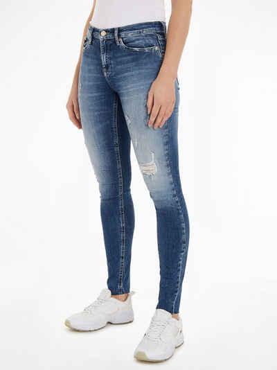 Tommy Jeans Skinny-fit-Jeans NORA MR SKN CG2235 mit Tomma Jeans Markenbadge