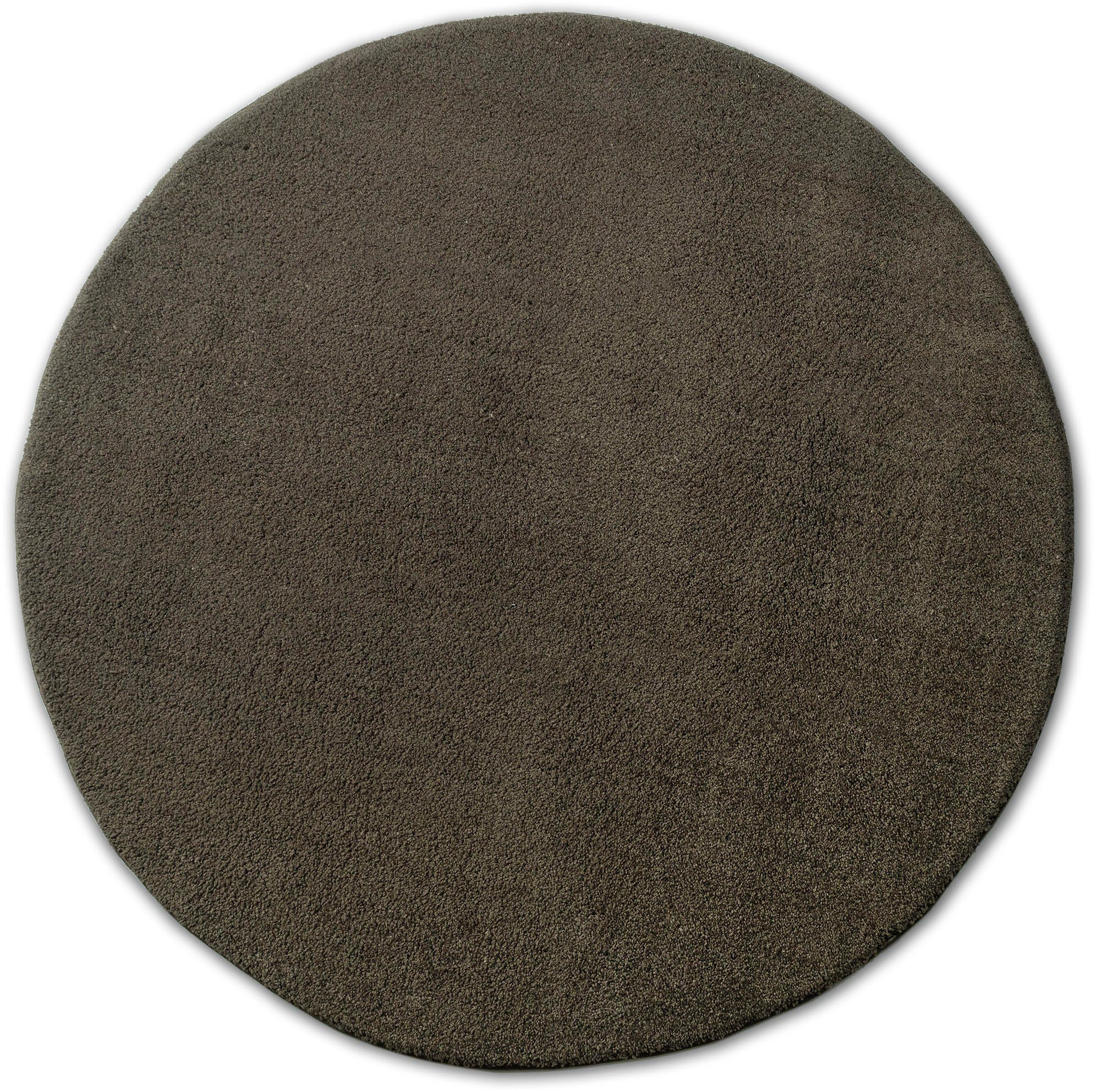 Hochflor-Teppich Vince, my home, rund, durch weich flauschig extra 31 Mikrofaser, mm, Höhe: braun besonders
