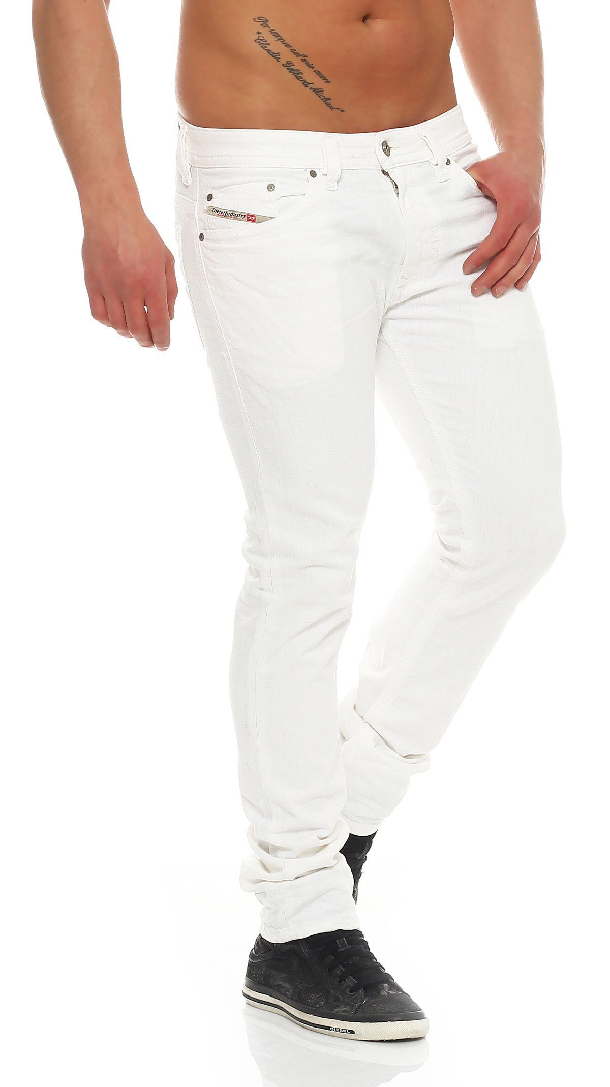 Diesel Slim-fit-Jeans Herren Thavar 0847E 5-Pocket-Style günstig online kaufen