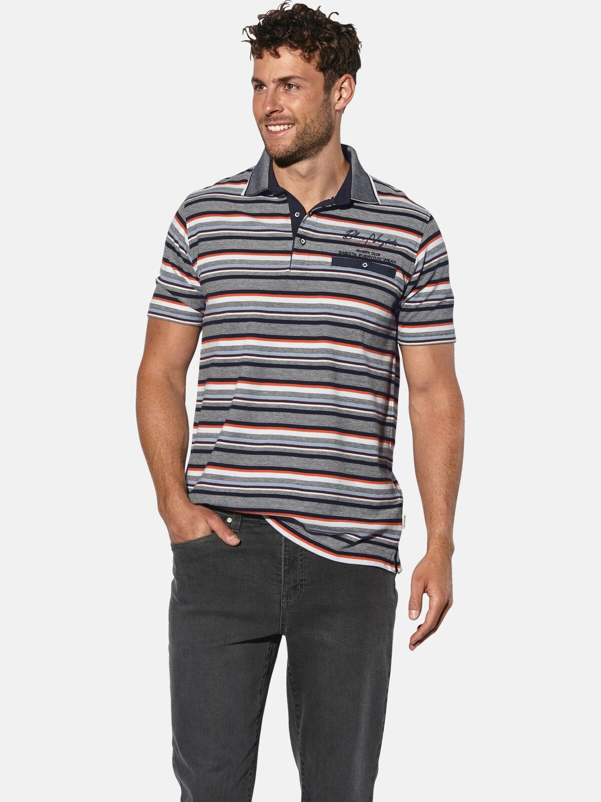 Babista Poloshirt PALDEN mit Streifenmuster