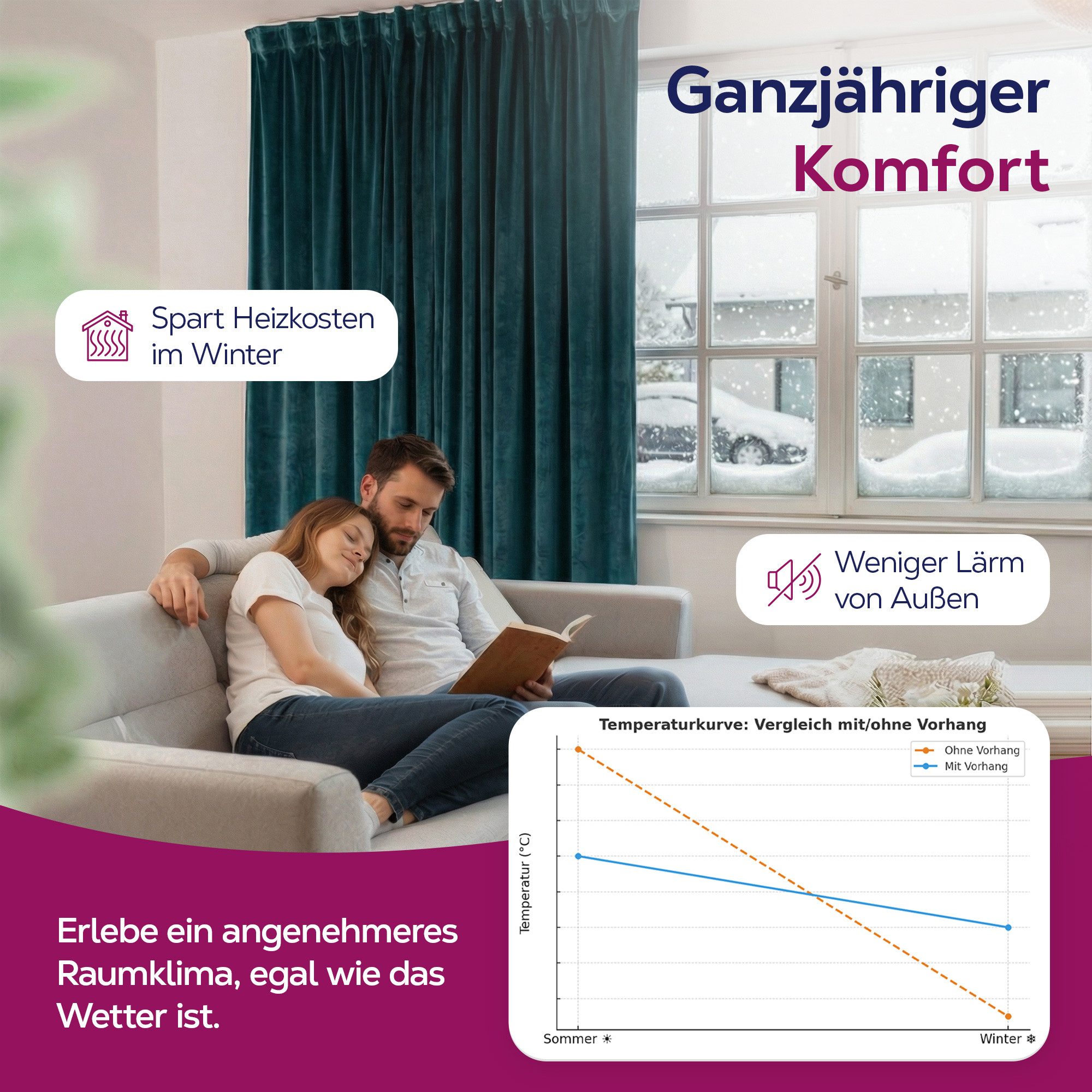 Beautex Verdunkelungsvorhang Samt Vorhang Kräuselband U-Band Gardine Velvet abdunkelnd (1 St), Hakenaufhängung, abdunkelnd, Weicher Samtstoff, lichtmindernd, pf – Bild 5 von 5