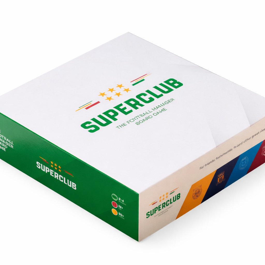 TSE Spiel SUPERCLUB THE FOOTBALL MANAGER BOARD GAME LFCACB139 ENGLISCH