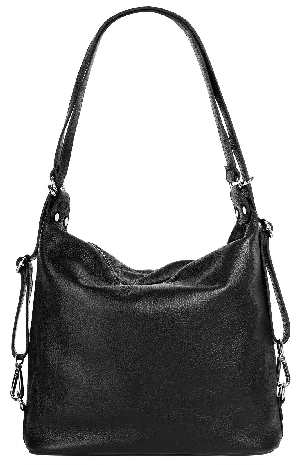 Samantha Look Shopper SAMANTHA LOOK Damen echt Leder, Made in Italy, echt Leder, Made in Italy