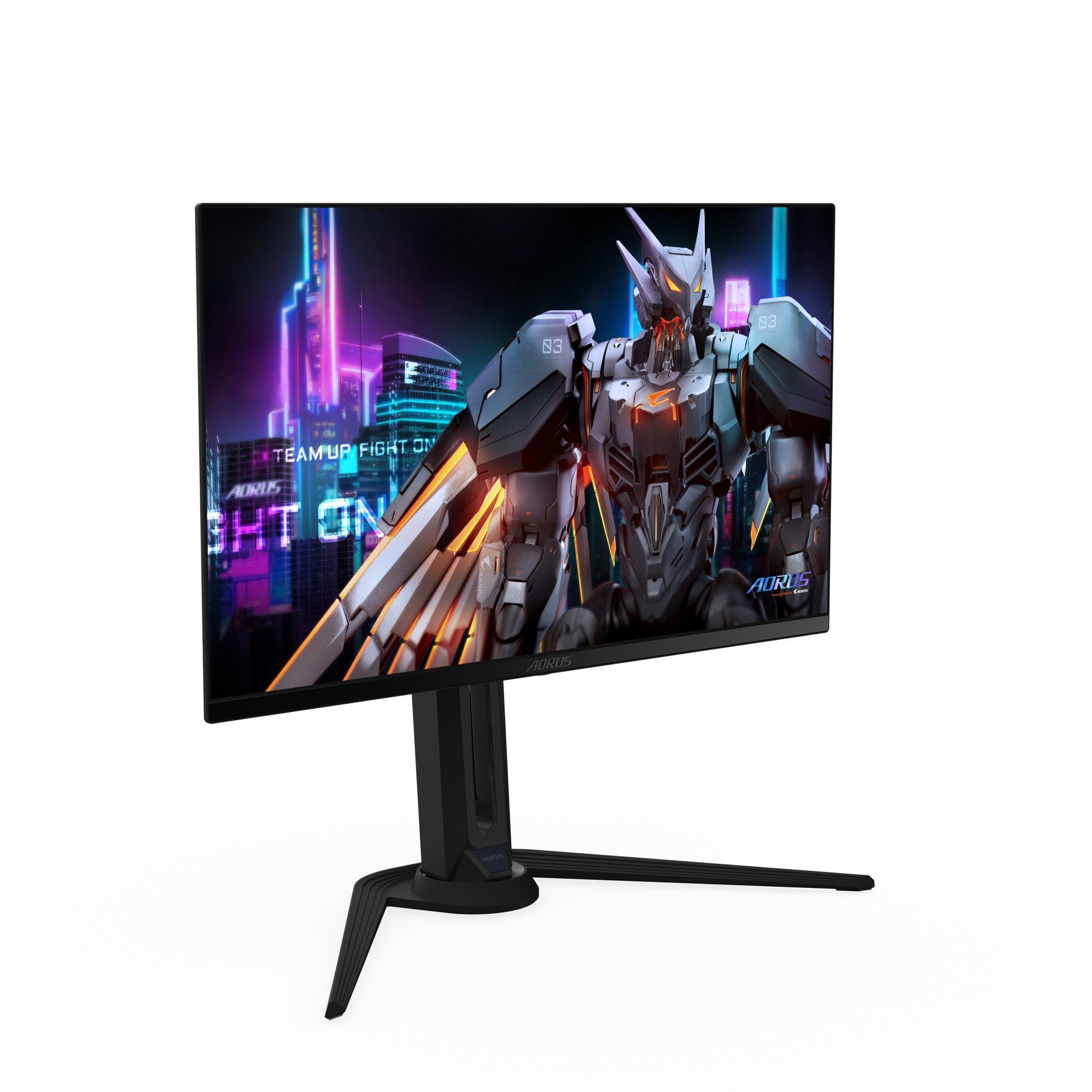 Gigabyte AORUS FO27Q5P OLED-Monitor (67,8 cm/27 ", 2560 x 1440 px, QHD, 0,03 ms Reaktionszeit, 500 Hz, QD-OLED, neig-,schwenk-, höhenverstellbar)