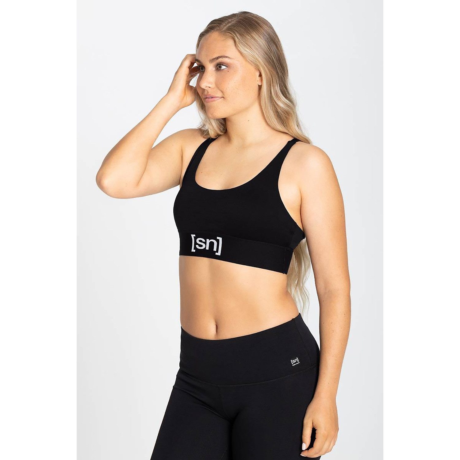 SUPER.NATURAL Set: Sport-BH Bikiniunterteil W BISHI HIGHWAIST BRIEFS