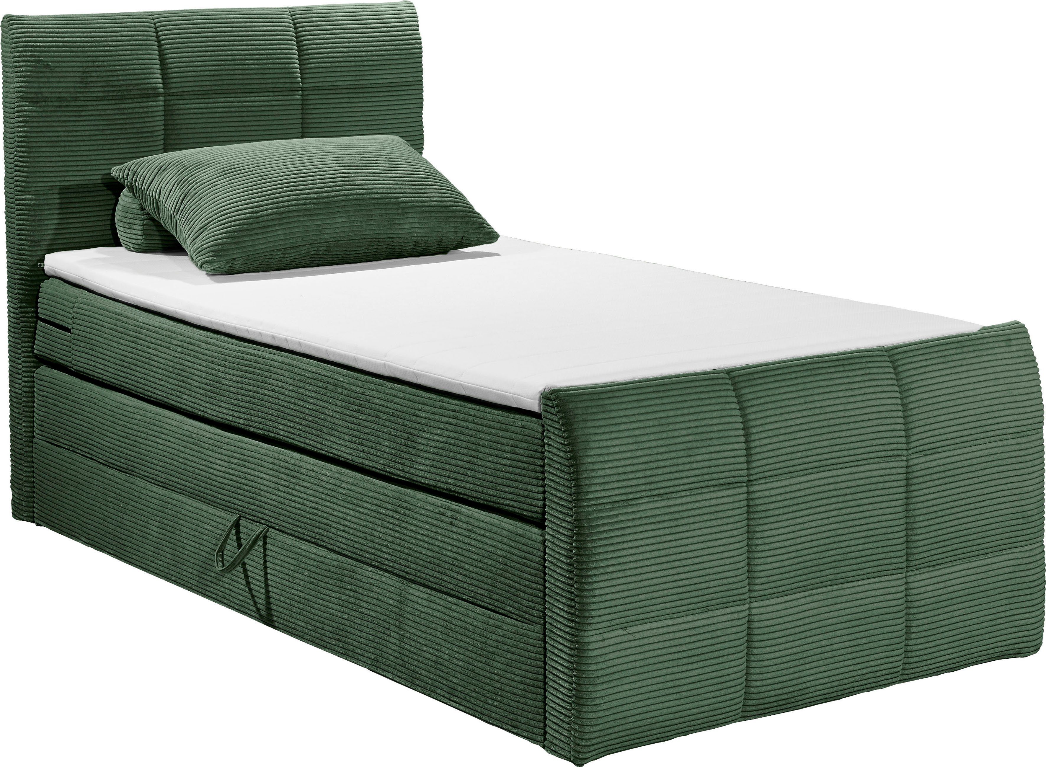 ED EXCITING DESIGN Boxspringbett Bolivia, harte günstig online kaufen